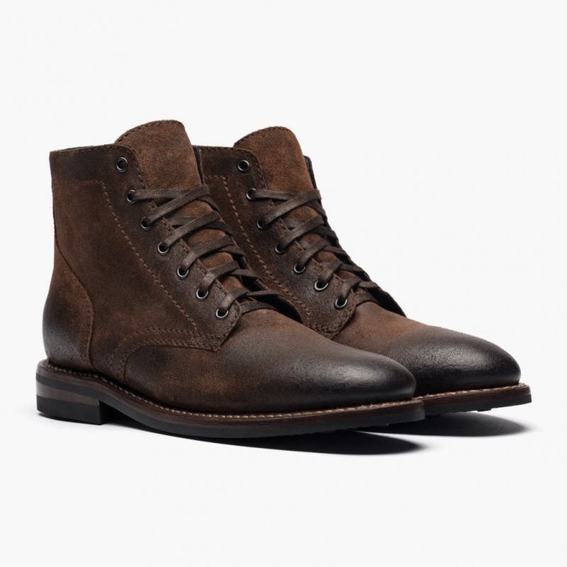 Thursday Boots President Schnürstiefel Herren Dunkelbraun | Österreich-91204VWPG