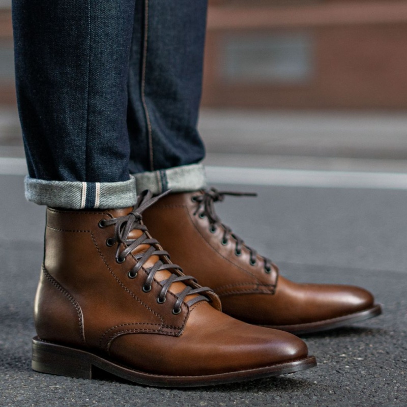 Thursday Boots President Schnürstiefel Herren Braun | Österreich-81352NXUE