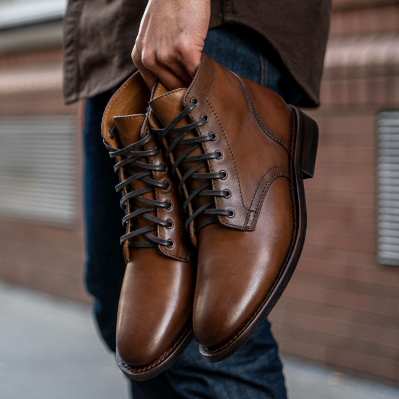 Thursday Boots President Schnürstiefel Herren Braun | Österreich-81352NXUE