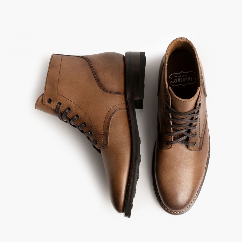 Thursday Boots President Schnürstiefel Herren Braun | Österreich-07329WIQK