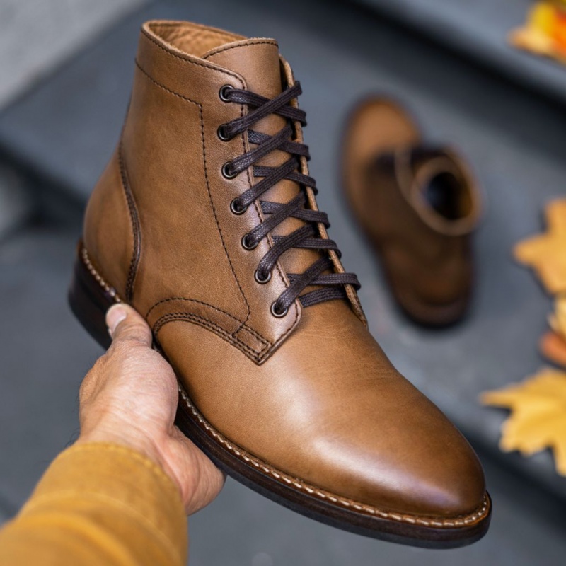 Thursday Boots President Schnürstiefel Herren Braun | Österreich-07329WIQK