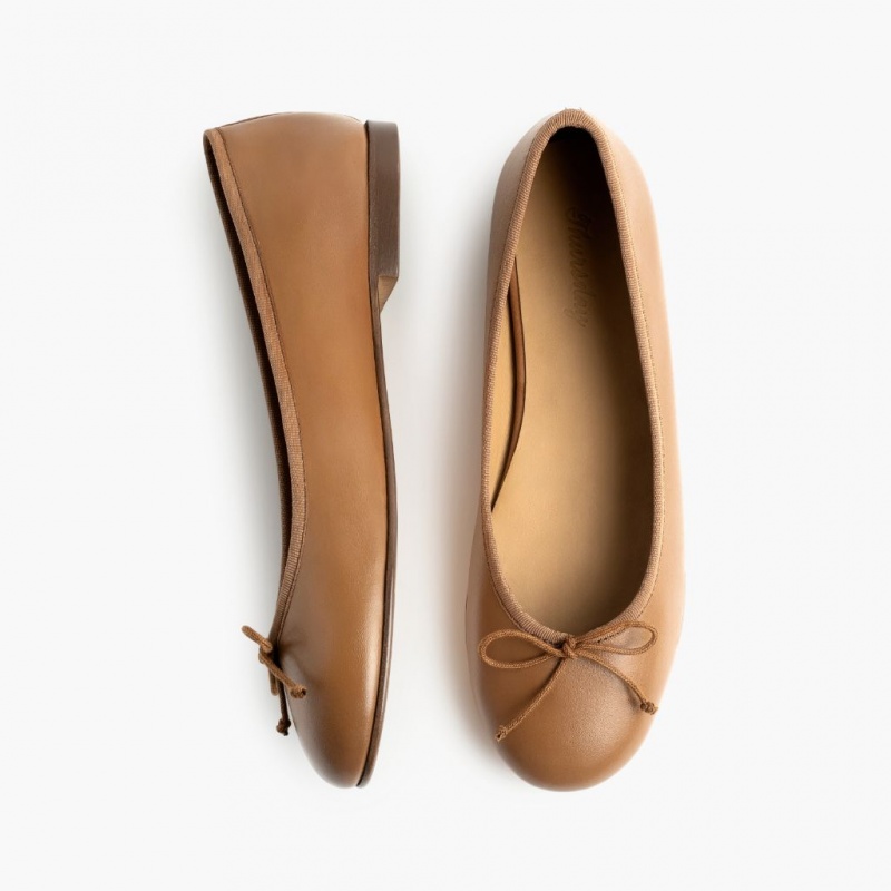 Thursday Boots Prima Ballerinas Damen Braun | Österreich-74981QYTO