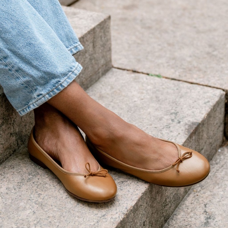 Thursday Boots Prima Ballerinas Damen Braun | Österreich-74981QYTO