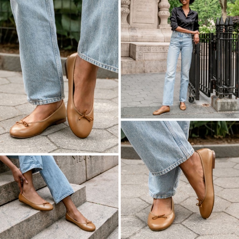 Thursday Boots Prima Ballerinas Damen Braun | Österreich-74981QYTO