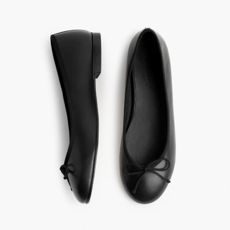 Thursday Boots Prima Ballerinas Damen Schwarz | Österreich-21489CPQG