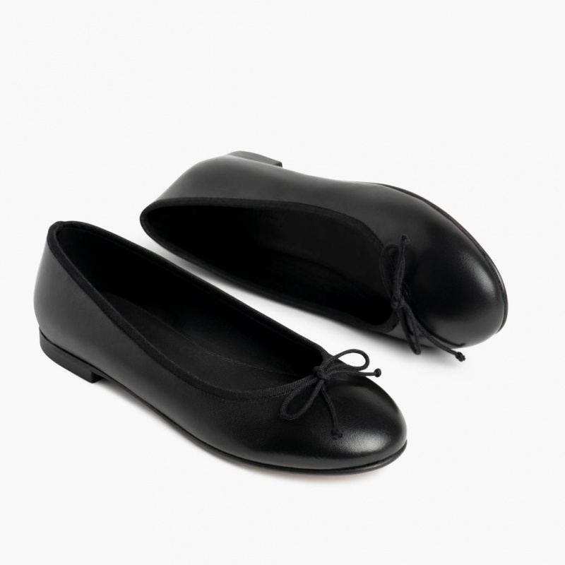 Thursday Boots Prima Ballerinas Damen Schwarz | Österreich-21489CPQG