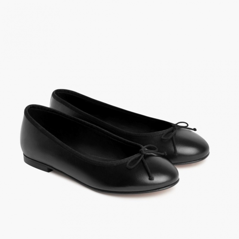 Thursday Boots Prima Ballerinas Damen Schwarz | Österreich-21489CPQG