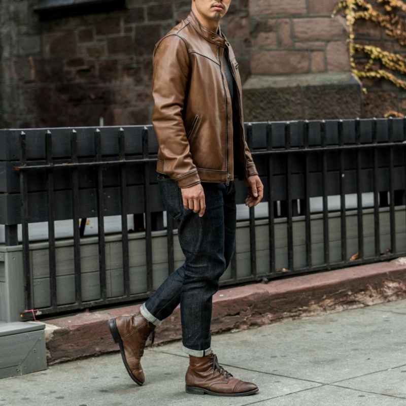 Thursday Boots Roadster Jacken Herren Braun | Österreich-73096ECAP