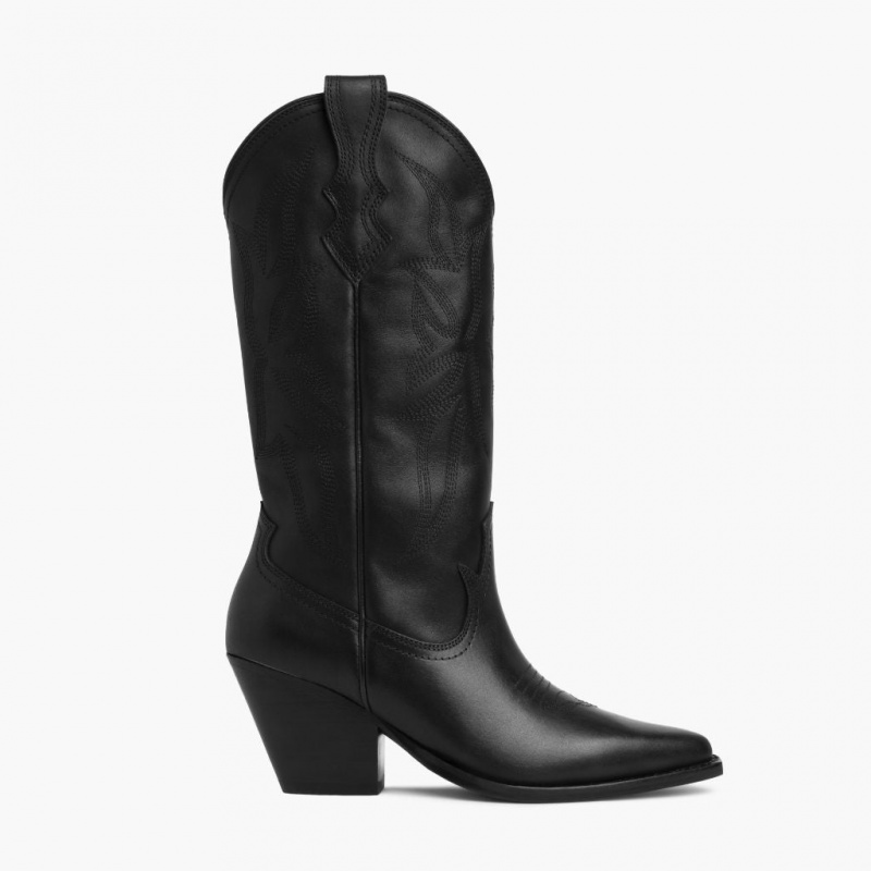 Thursday Boots Rodeo Cowboystiefel Damen Schwarz | Österreich-93582ICEW