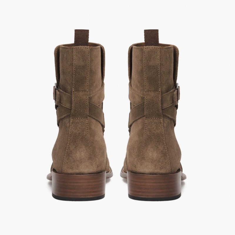 Thursday Boots Rogue Jodhpur Chelsea Stiefel Herren Taupe | Österreich-89034LIQJ