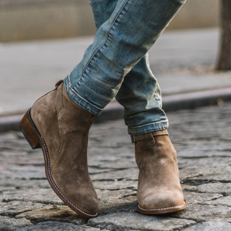 Thursday Boots Rogue Jodhpur Chelsea Stiefel Herren Taupe | Österreich-89034LIQJ