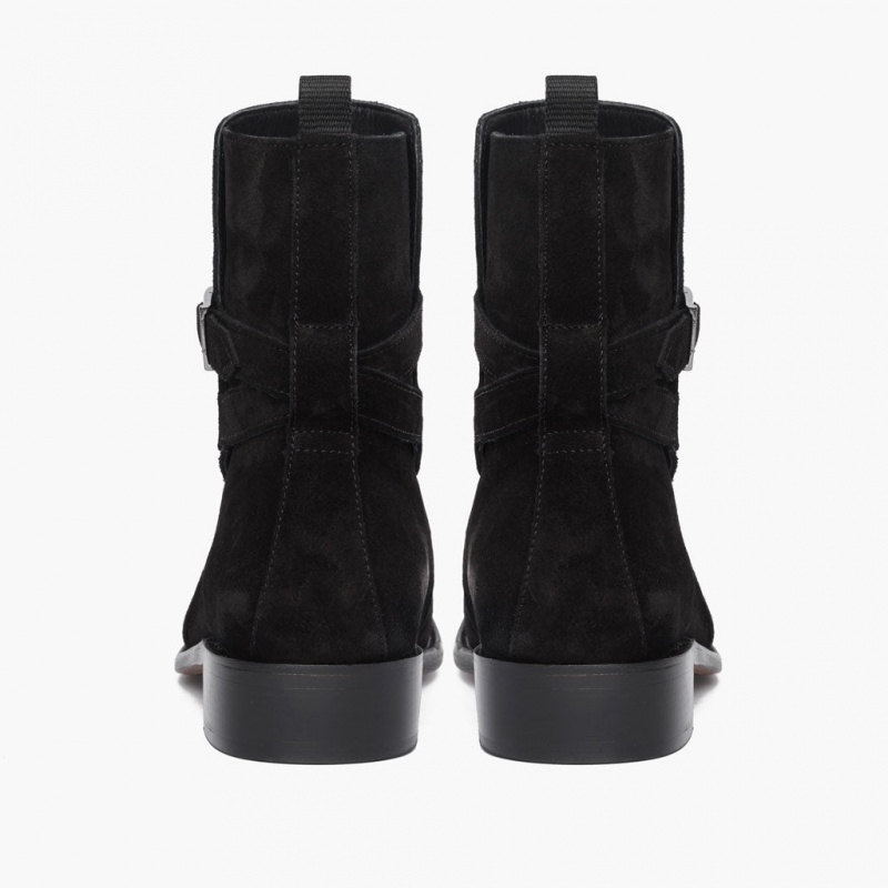 Thursday Boots Rogue Jodhpur Chelsea Stiefel Herren Schwarz | Österreich-06153FIGV