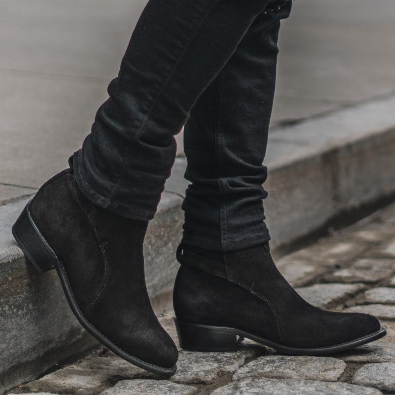 Thursday Boots Rogue Jodhpur Chelsea Stiefel Herren Schwarz | Österreich-06153FIGV