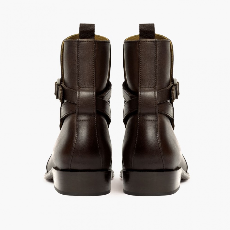 Thursday Boots Rogue Jodhpur Chelsea Stiefel Herren Dunkelbraun | Österreich-67125RYUL