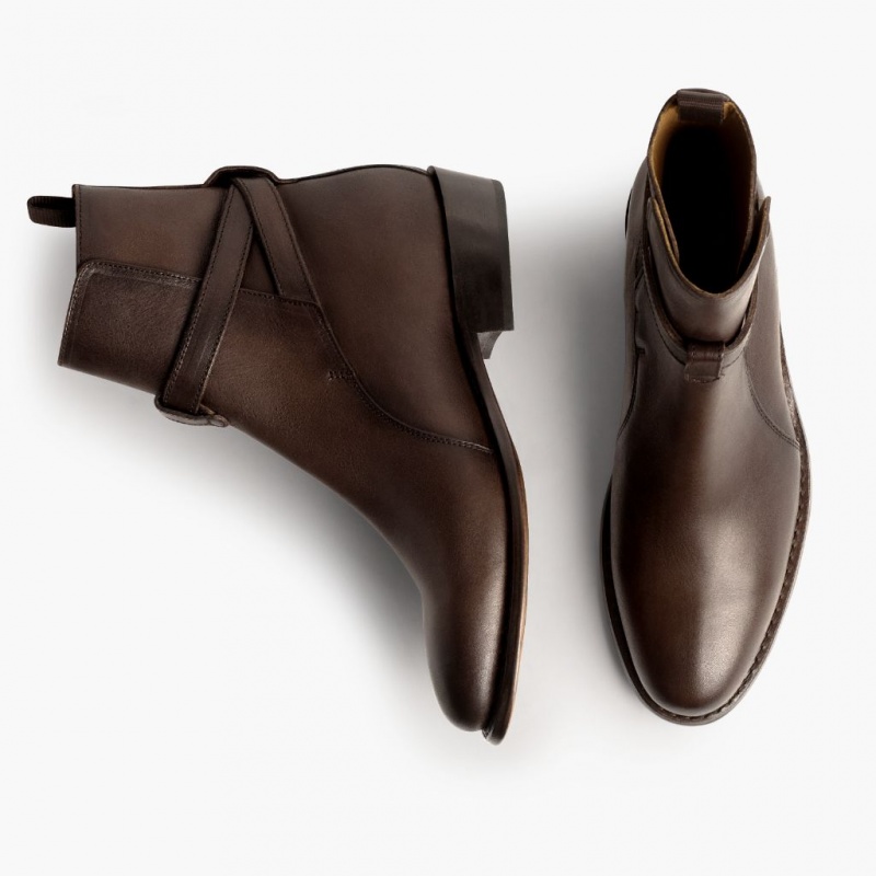 Thursday Boots Rogue Jodhpur Chelsea Stiefel Herren Dunkelbraun | Österreich-67125RYUL