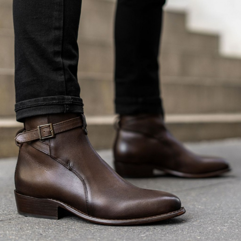 Thursday Boots Rogue Jodhpur Chelsea Stiefel Herren Dunkelbraun | Österreich-67125RYUL