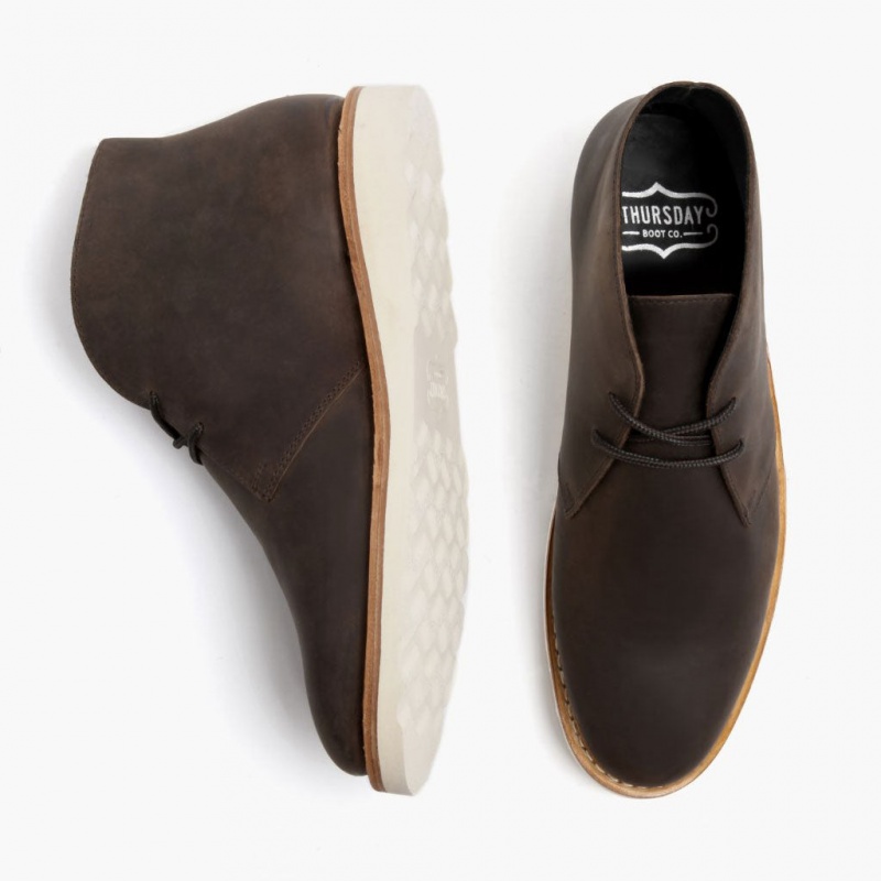 Thursday Boots Scout Chukkastiefel Herren Braun | Österreich-03576PEFW