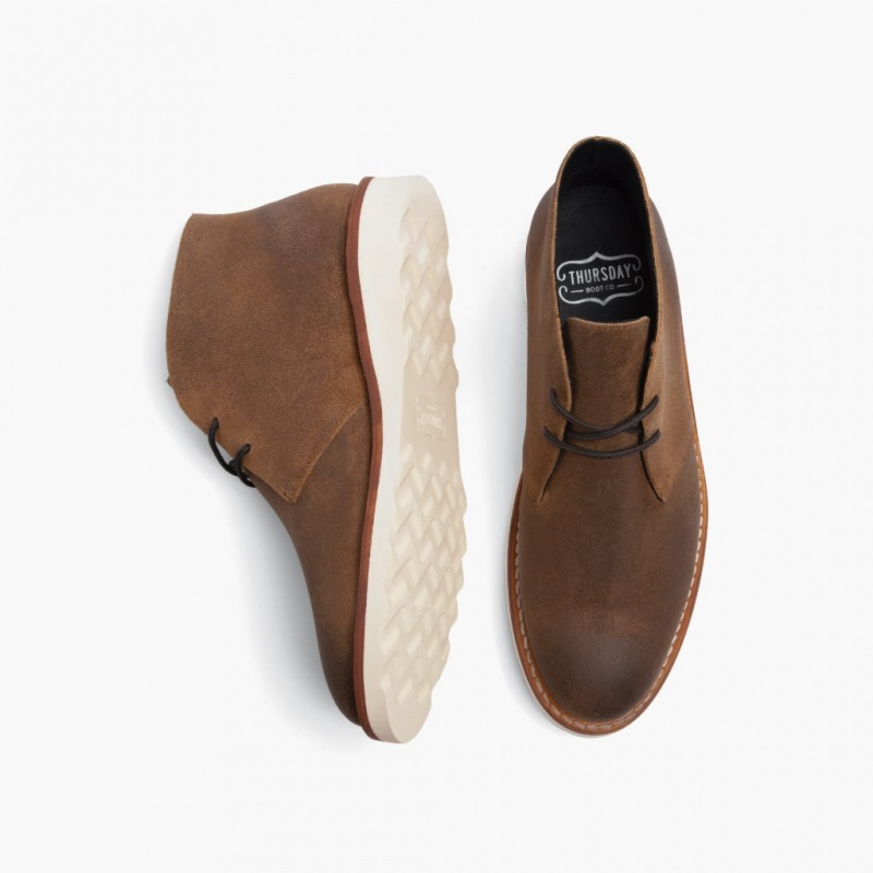 Thursday Boots Scout Chukkastiefel Herren Braun | Österreich-53478WFKR