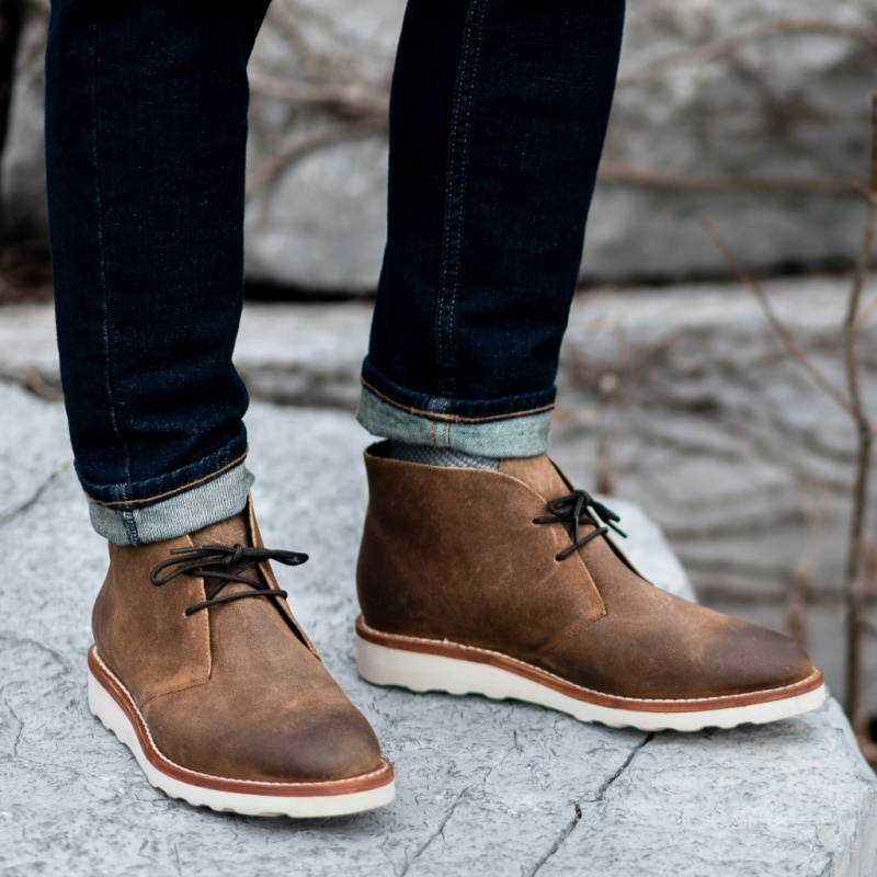 Thursday Boots Scout Chukkastiefel Herren Braun | Österreich-53478WFKR