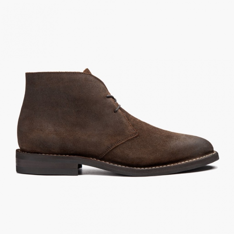 Thursday Boots Scout Chukkastiefel Herren Dunkelbraun | Österreich-40658NMPU