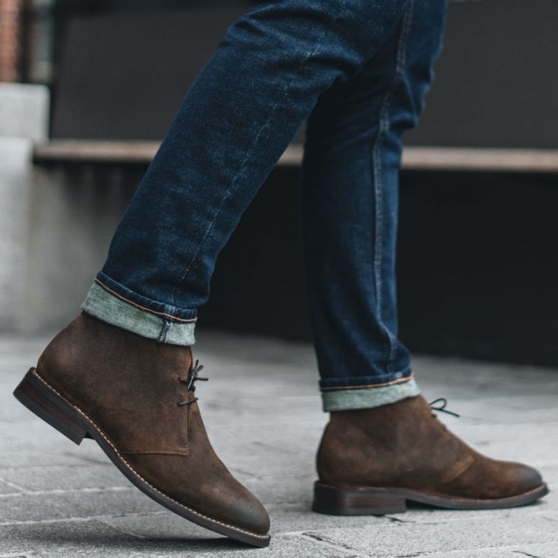 Thursday Boots Scout Chukkastiefel Herren Dunkelbraun | Österreich-40658NMPU