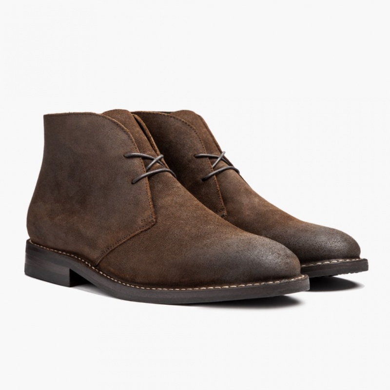 Thursday Boots Scout Chukkastiefel Herren Dunkelbraun | Österreich-40658NMPU