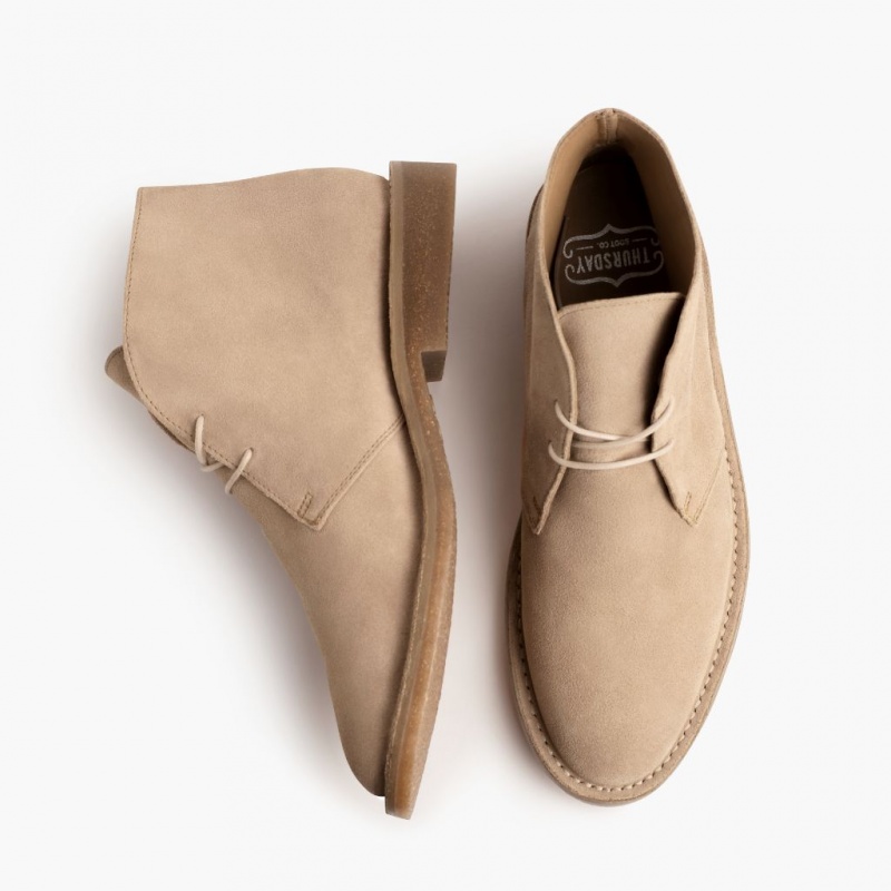 Thursday Boots Scout Chukkastiefel Herren Beige | Österreich-20859DQYV