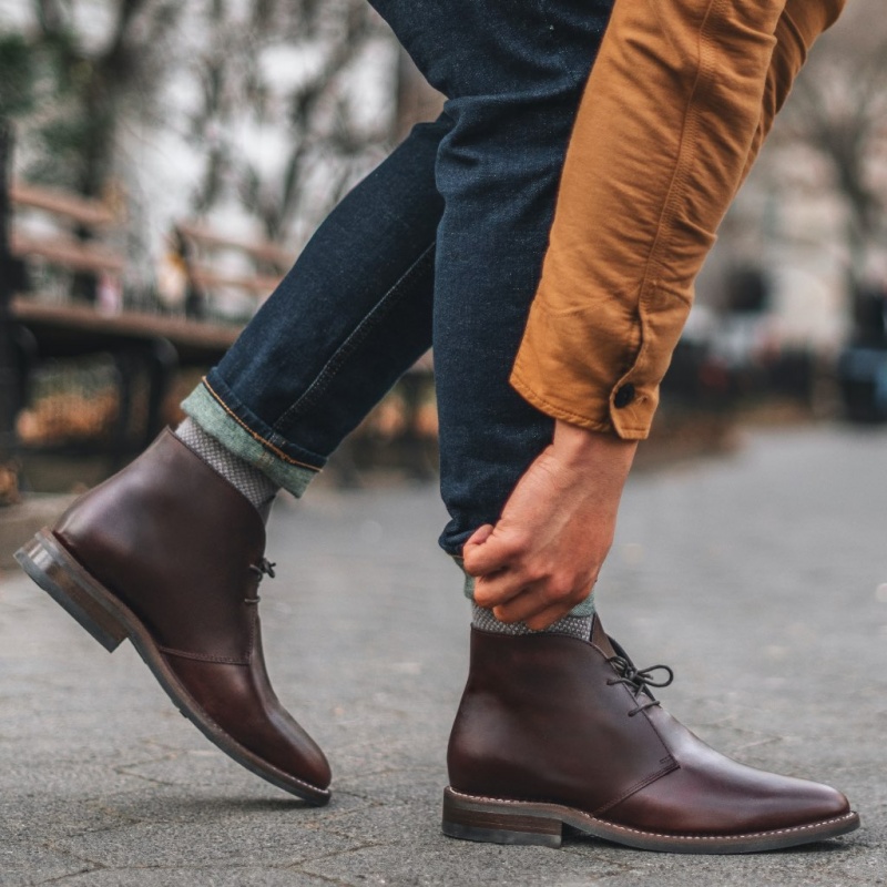 Thursday Boots Scout Chukkastiefel Herren Braun | Österreich-40358ATEG