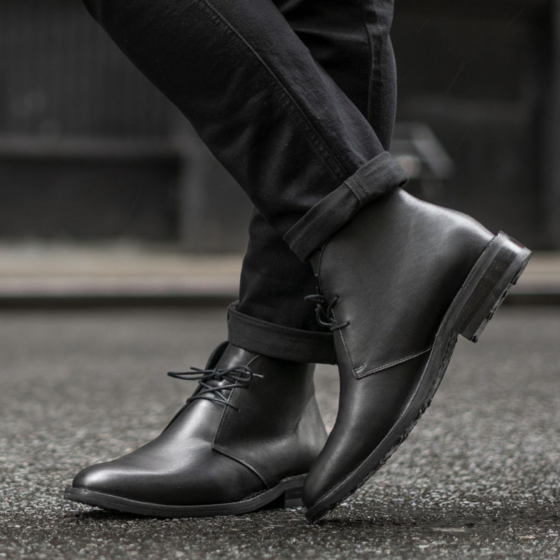 Thursday Boots Scout Chukkastiefel Herren Schwarz | Österreich-62147IFLN