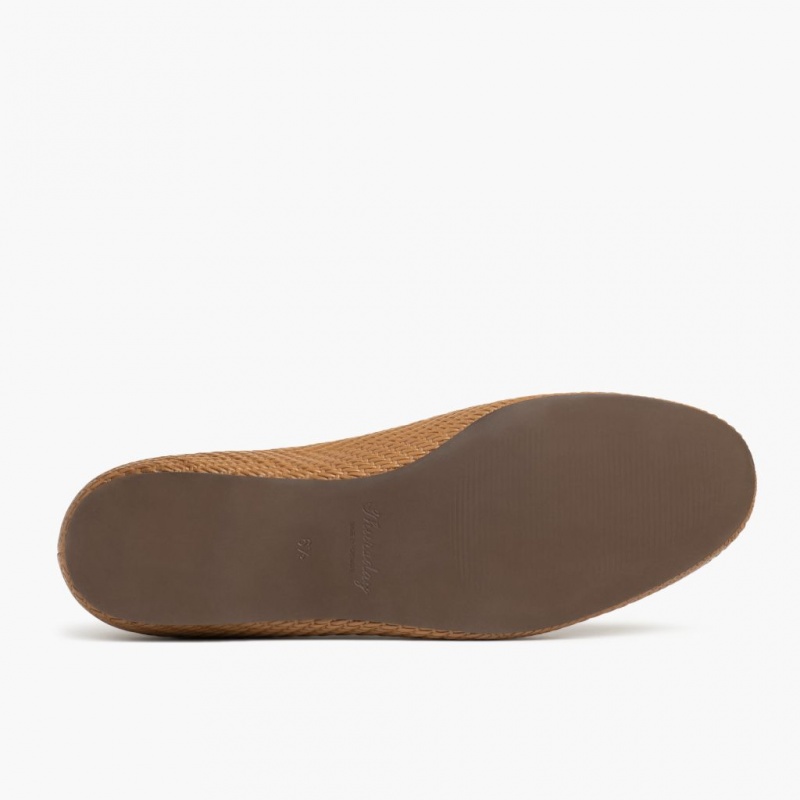 Thursday Boots Scrunch Ballerinas Damen Braun | Österreich-57428GIAY