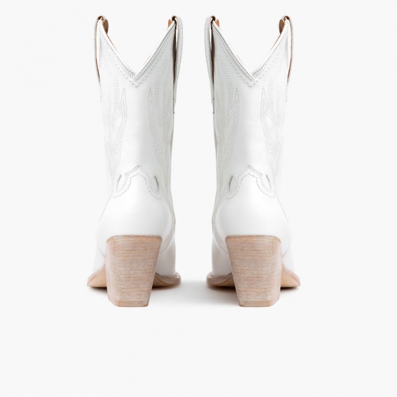 Thursday Boots Sierra Cowboystiefel Damen Weiß | Österreich-25398XMSB