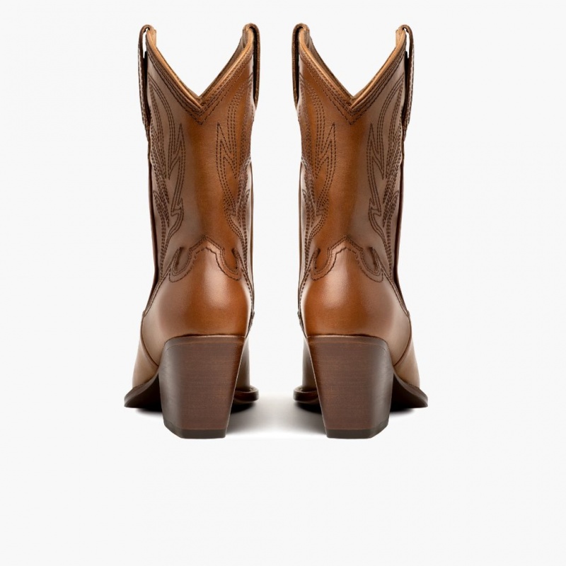 Thursday Boots Sierra Cowboystiefel Damen Braun | Österreich-52103NYTS