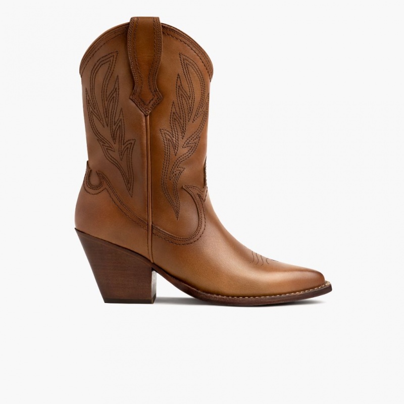 Thursday Boots Sierra Cowboystiefel Damen Braun | Österreich-52103NYTS
