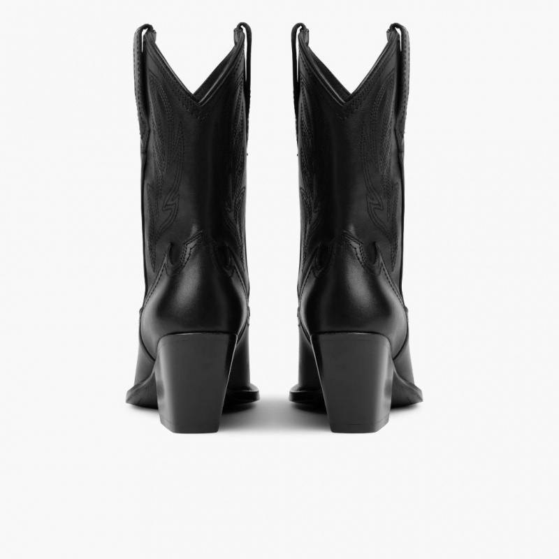 Thursday Boots Sierra Cowboystiefel Damen Schwarz | Österreich-25369QKNU