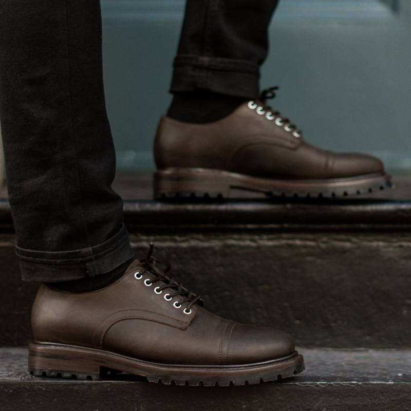 Thursday Boots Statesman Lederschuhe Herren Braun | Österreich-58042BIRG