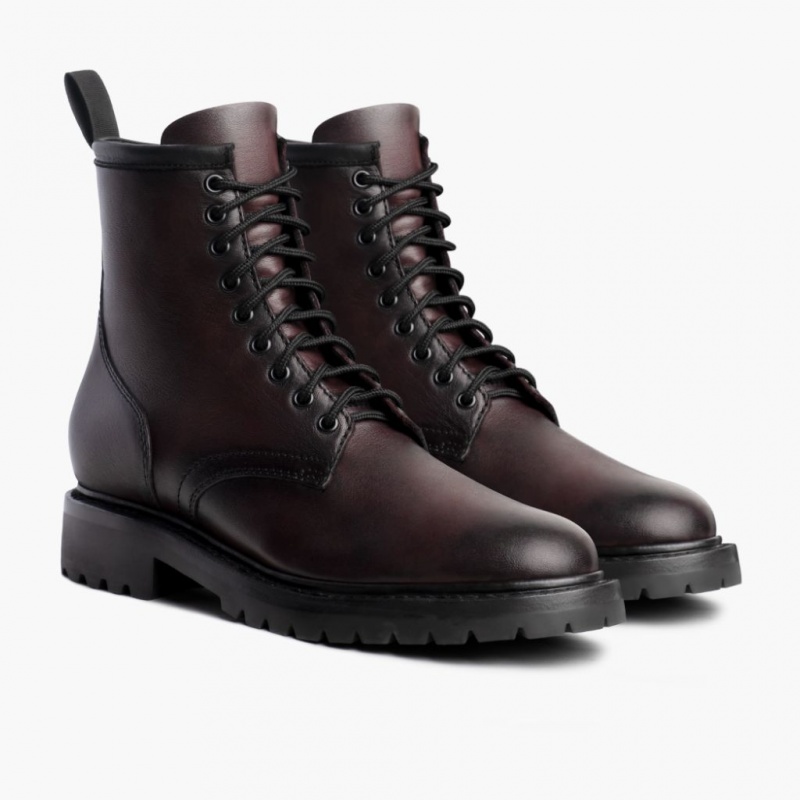 Thursday Boots Stomper Zip Schnürstiefel Herren Schwarz | Österreich-16370OAXR