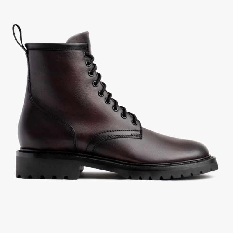 Thursday Boots Stomper Zip Schnürstiefel Herren Schwarz | Österreich-16370OAXR