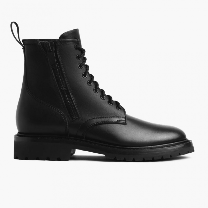 Thursday Boots Stomper Zip Schnürstiefel Herren Schwarz | Österreich-85361ZBDK