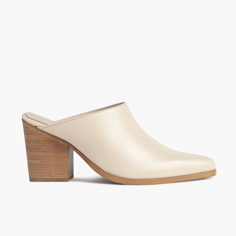 Thursday Boots Summer with 3 Heel Mule Damen Weiß | Österreich-56349AVBW
