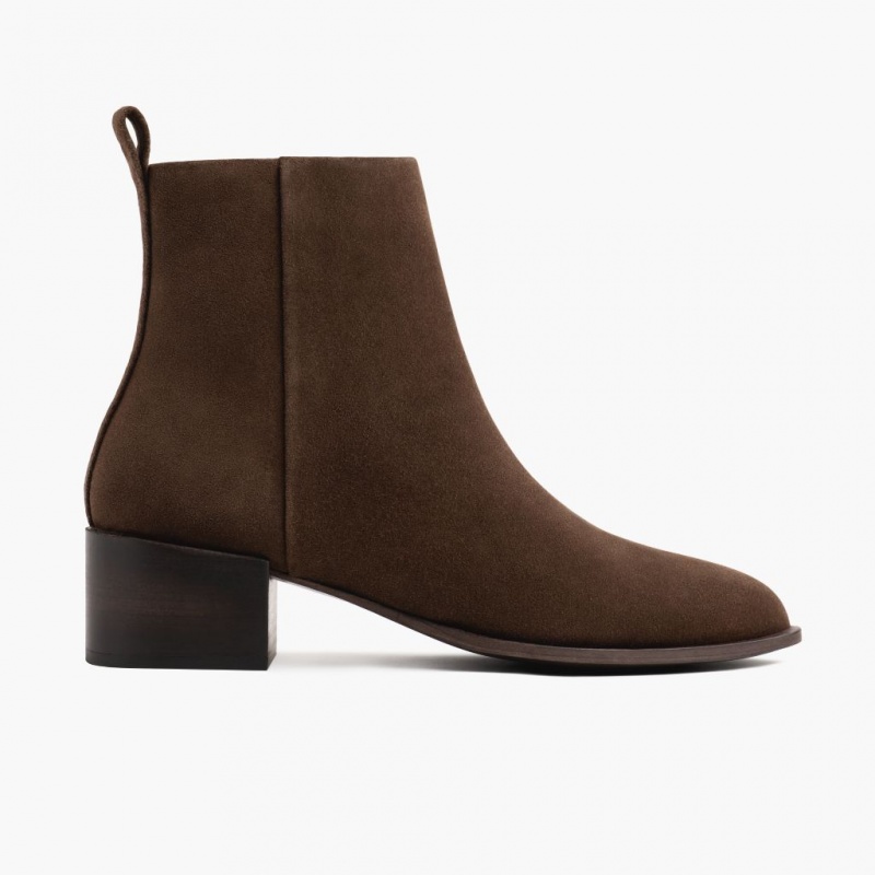 Thursday Boots Tempo 2 Heel Stiefeletten Damen Dunkelbraun | Österreich-51430YTHL