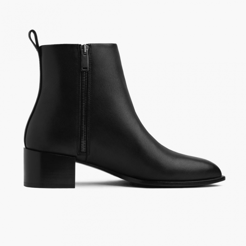 Thursday Boots Tempo 2 Heel Stiefeletten Damen Schwarz | Österreich-46538QNIY