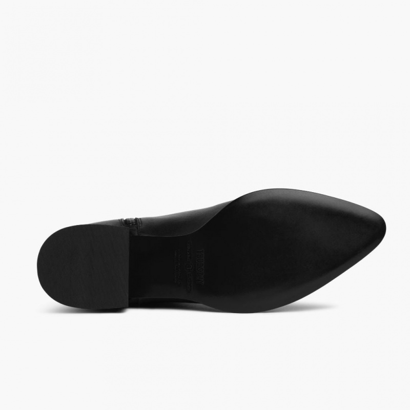 Thursday Boots Tempo 2 Heel Stiefeletten Damen Schwarz | Österreich-46538QNIY