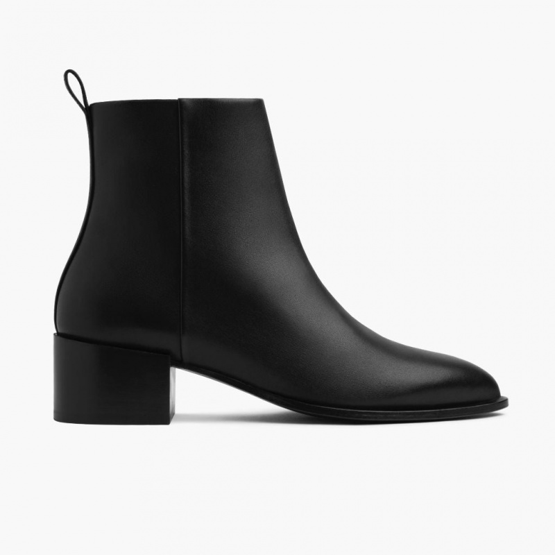 Thursday Boots Tempo 2 Heel Stiefeletten Damen Schwarz | Österreich-46538QNIY