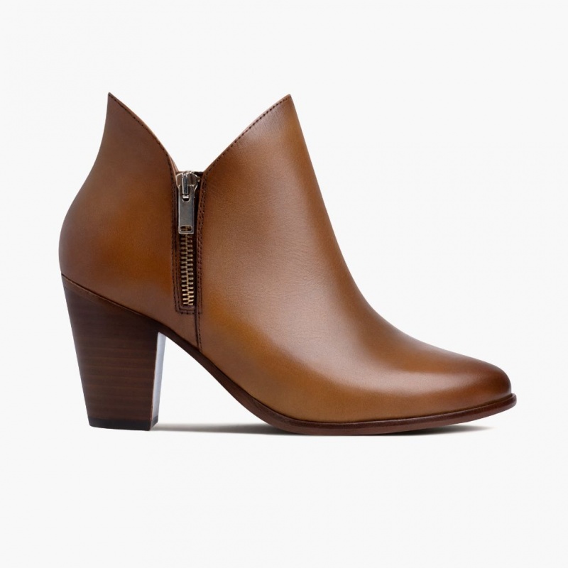 Thursday Boots Uptown 3 Heel Stiefeletten Damen Braun | Österreich-56893JRKE