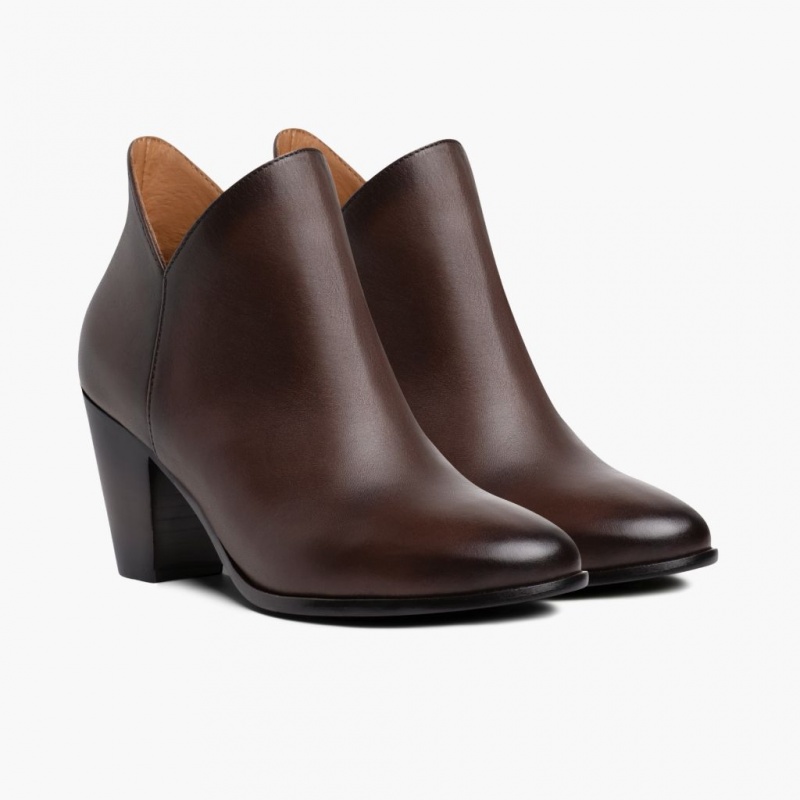 Thursday Boots Uptown 3 Heel Stiefeletten Damen Dunkelbraun | Österreich-73289REWJ