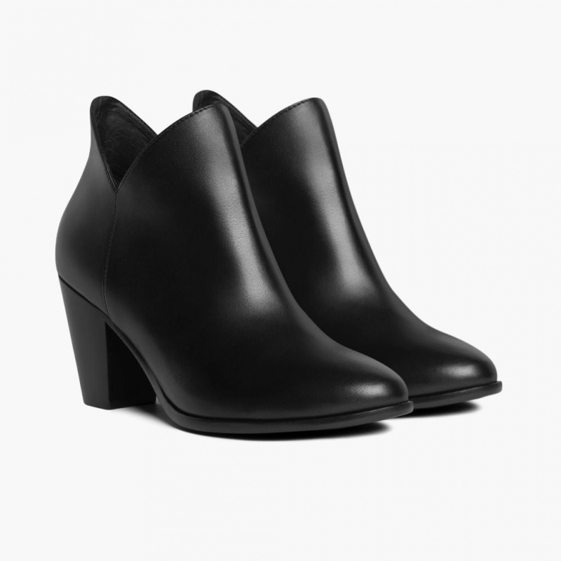 Thursday Boots Uptown 3 Heel Stiefeletten Damen Schwarz | Österreich-96850YRSH