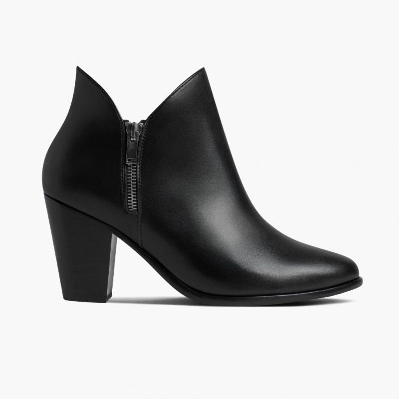 Thursday Boots Uptown 3 Heel Stiefeletten Damen Schwarz | Österreich-96850YRSH