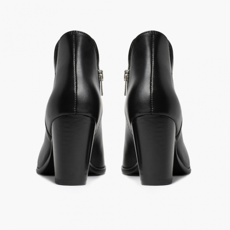Thursday Boots Uptown 3 Heel Stiefeletten Damen Schwarz | Österreich-96850YRSH