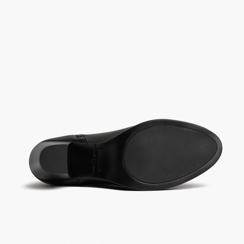 Thursday Boots Uptown 3 Heel Stiefeletten Damen Schwarz | Österreich-96850YRSH