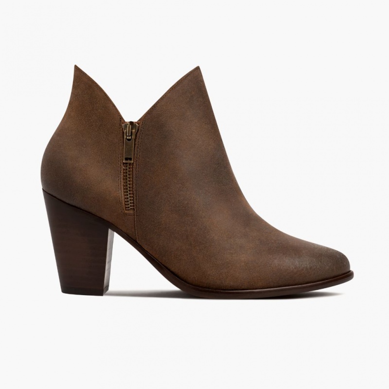 Thursday Boots Uptown 3 Heel Stiefeletten Damen Dunkelbraun | Österreich-82539SGBN